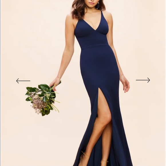 1..Dress The Population Iris Gown - Picture 8 of 13